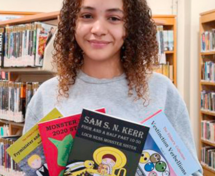 St Charles Student Sam S.N.Kerr publishes books on Amazon!